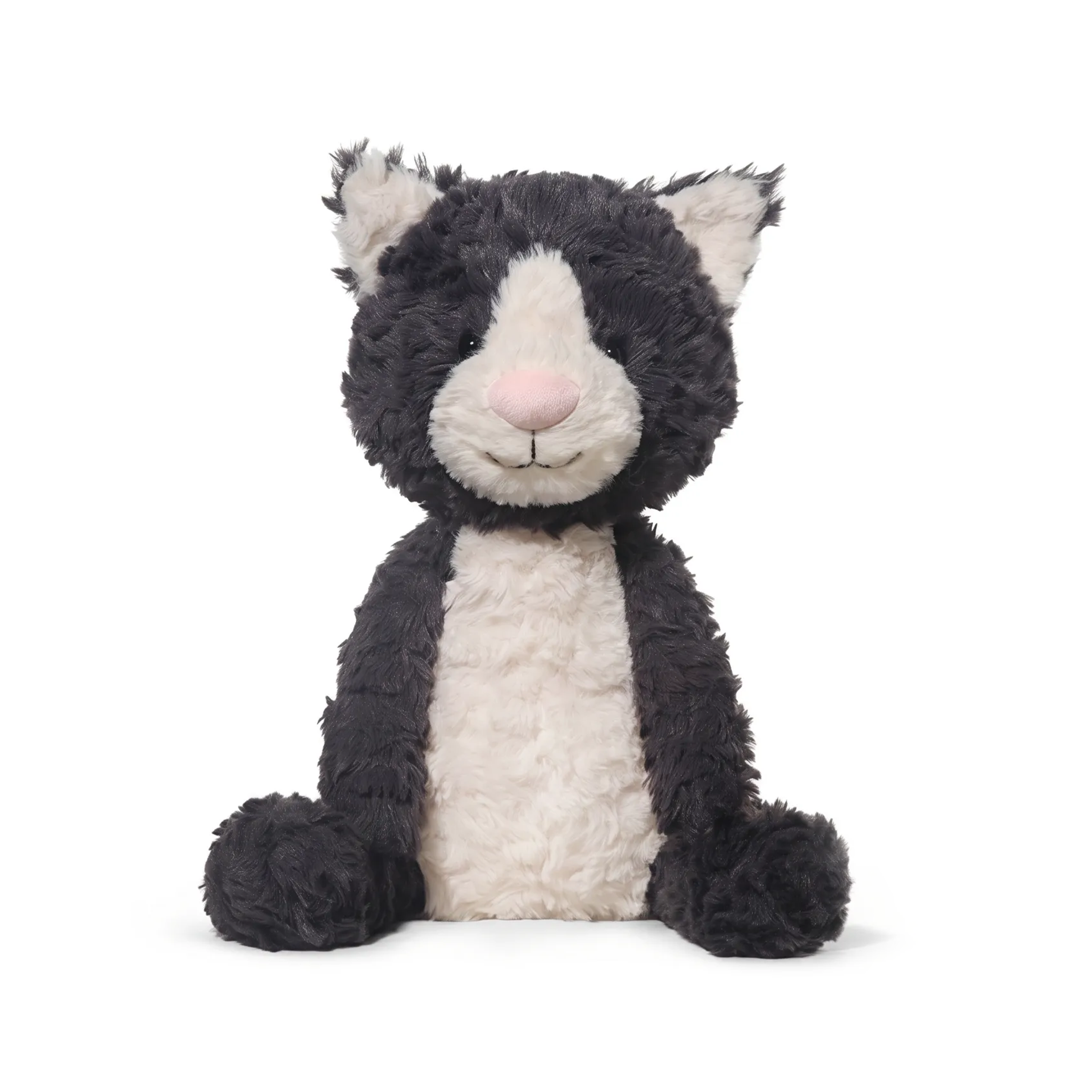 Anka Cat plush stuffed animal toy, 11", PP cotton plush, front view