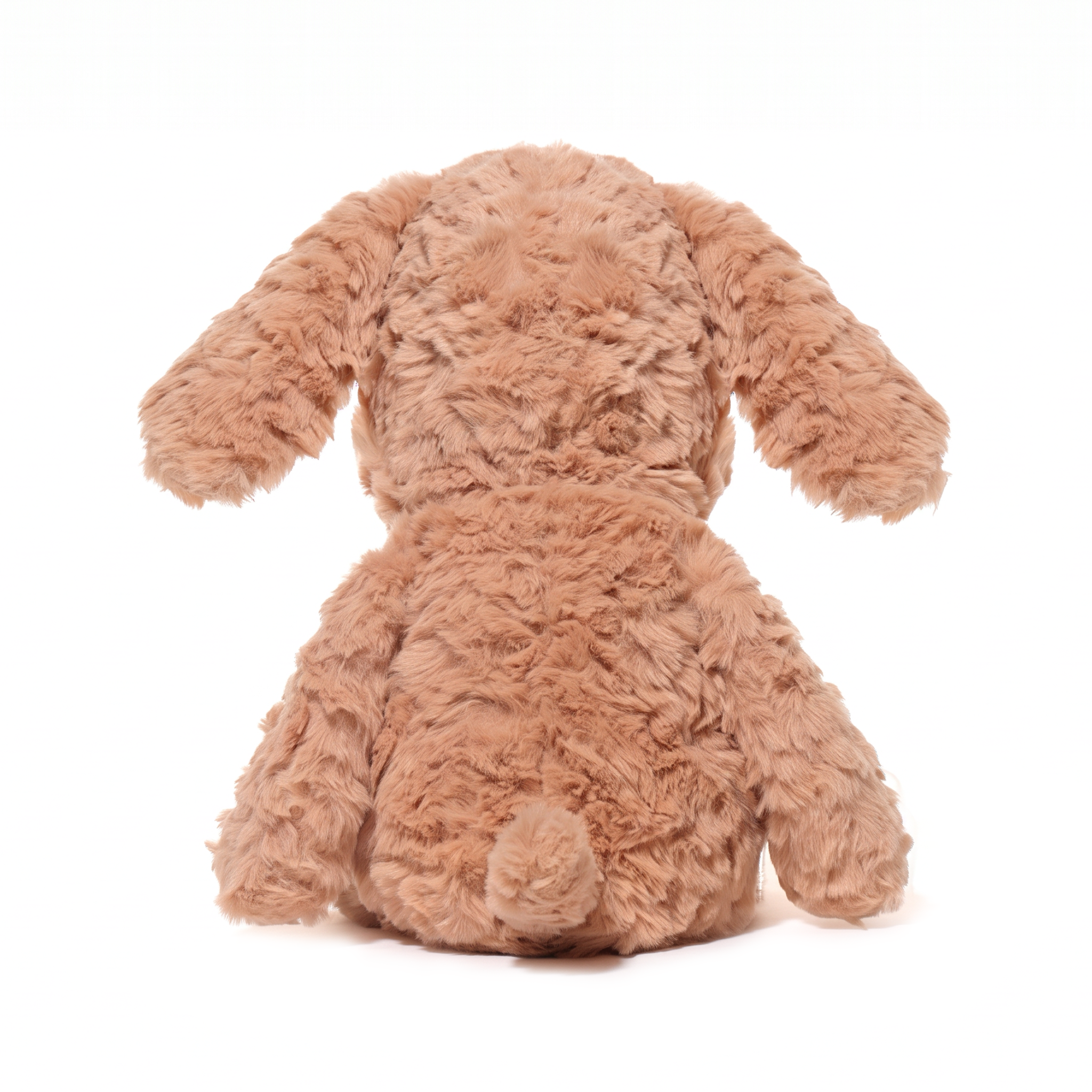 Arby Dog plush stuffed animal toy, back view