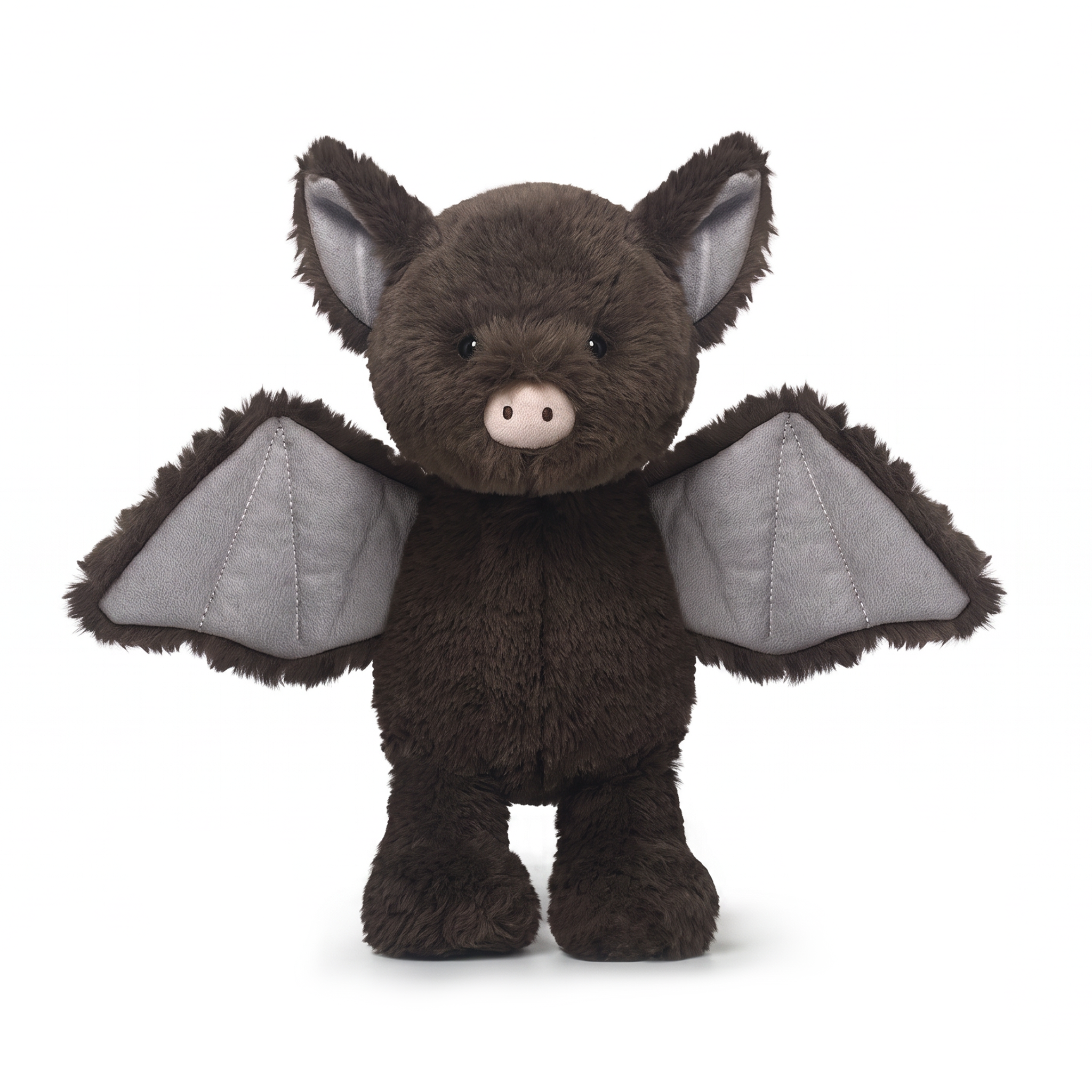 Barry Bat plush stuffed animal toy, front view