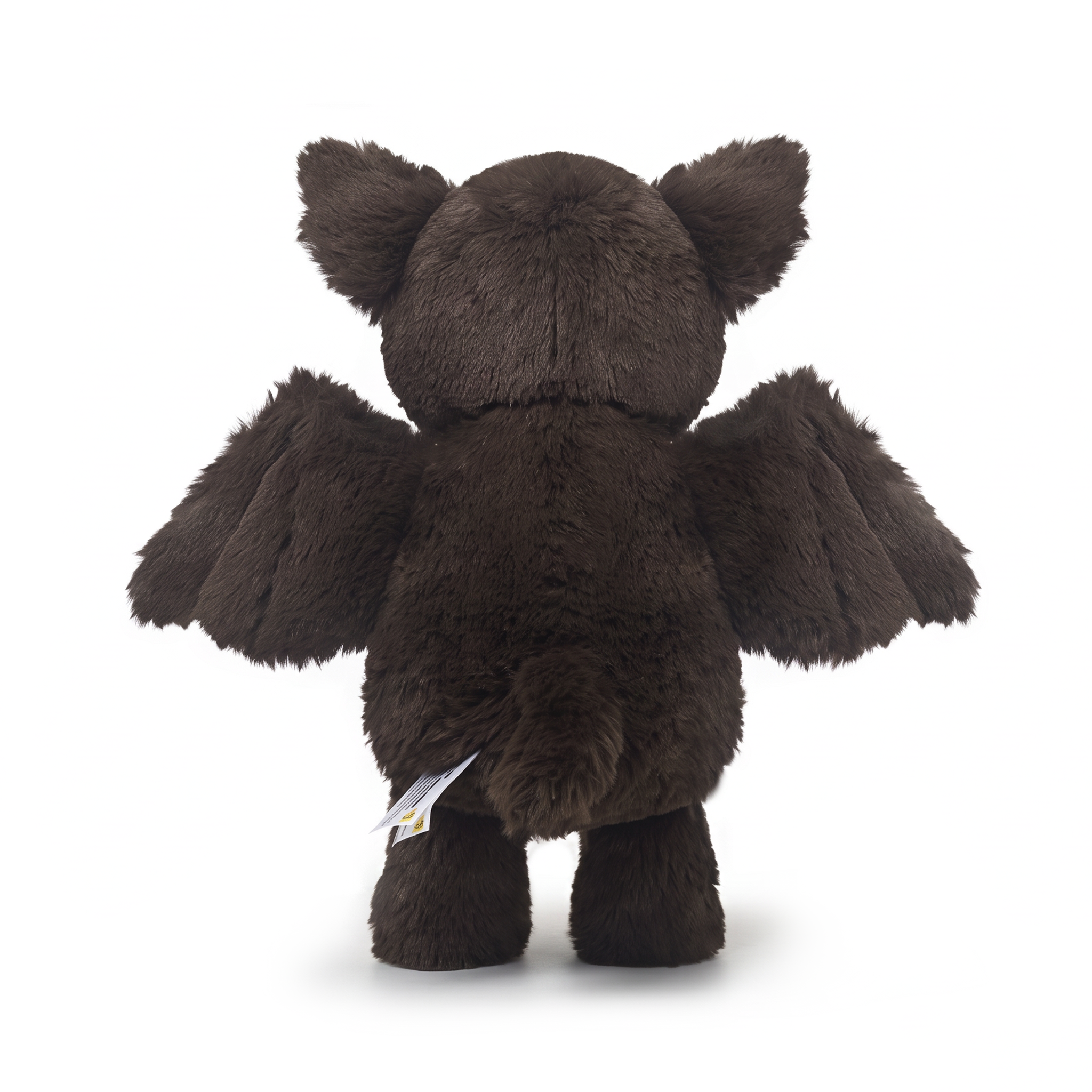 Barry Bat plush stuffed animal toy, back view