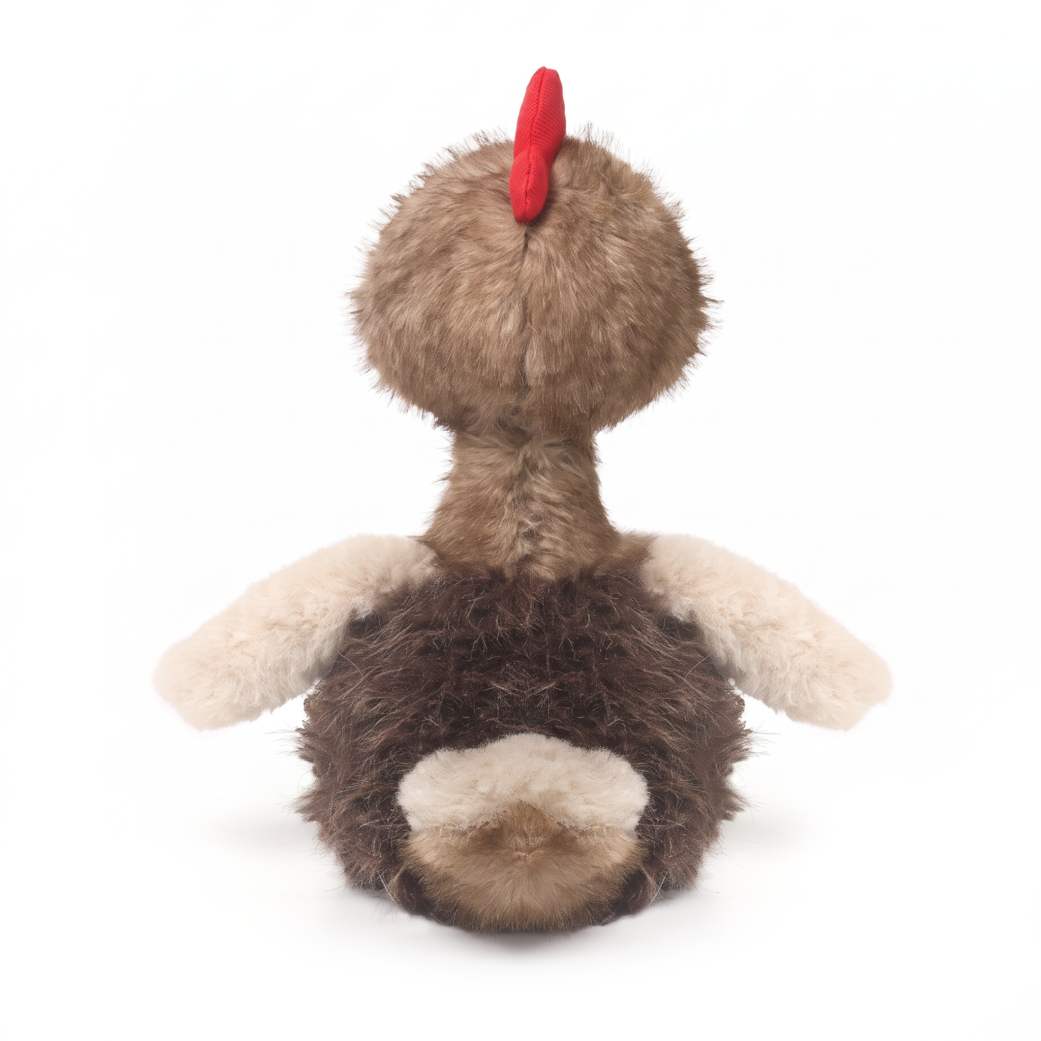 Chicko Chicken plush stuffed animal toy, back view