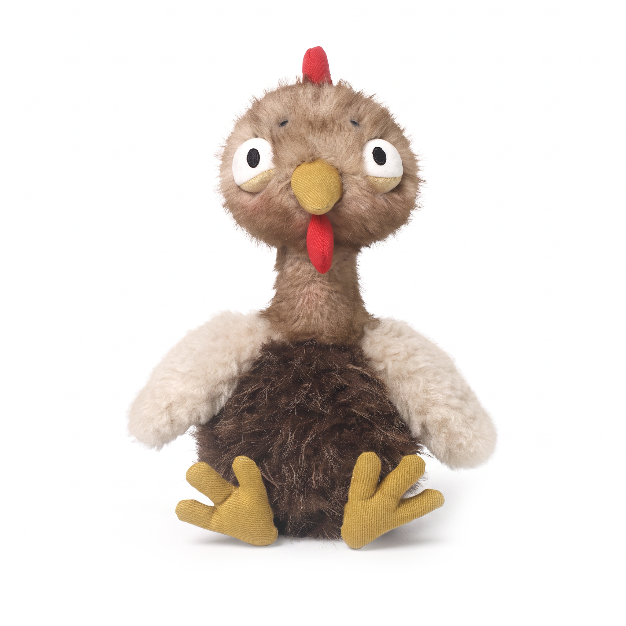 Chicko Chicken plush stuffed animal toy, front view