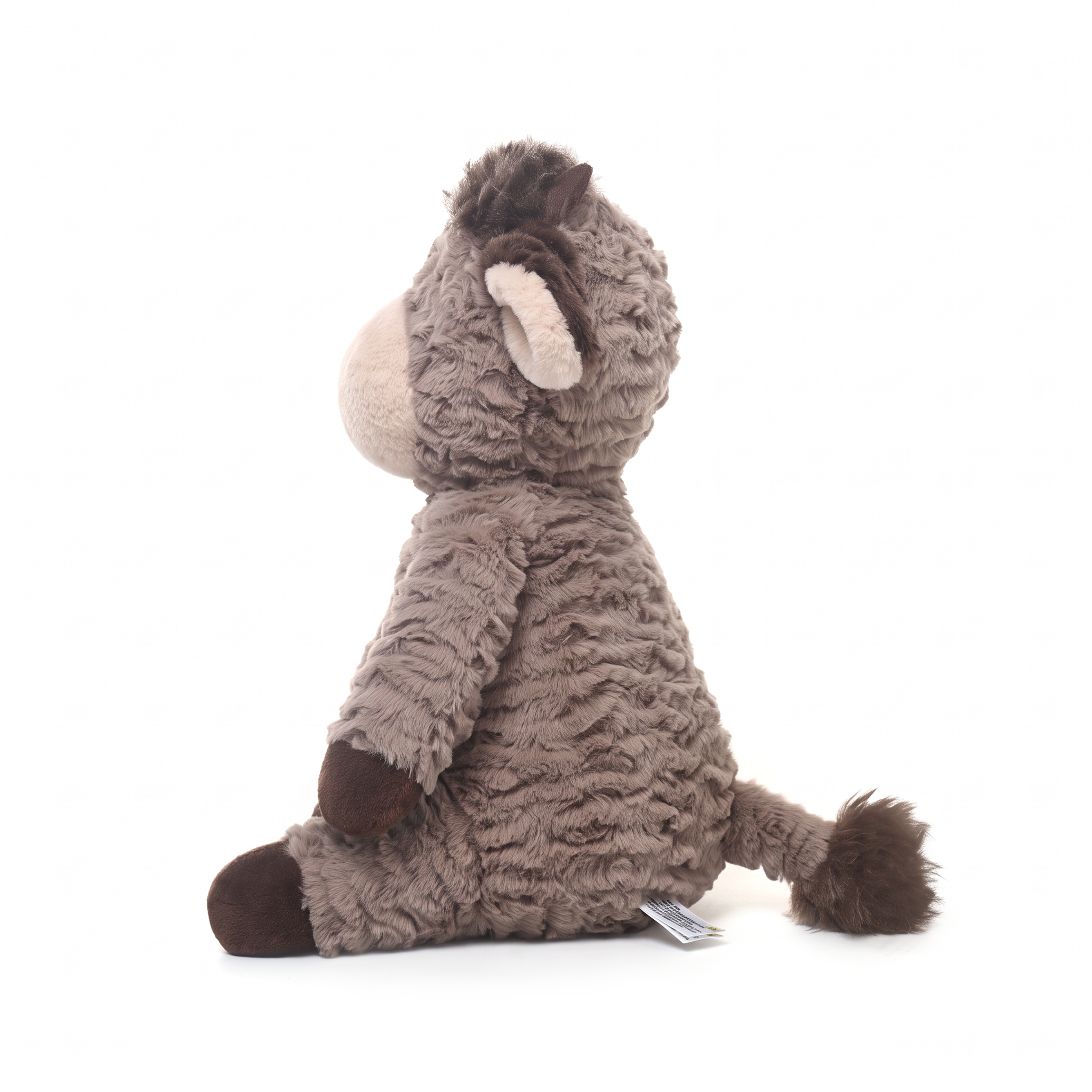 Cody Cow plush stuffed animal toy, side view