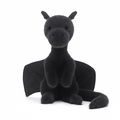 Dax Dragon plush stuffed animal toy, front view