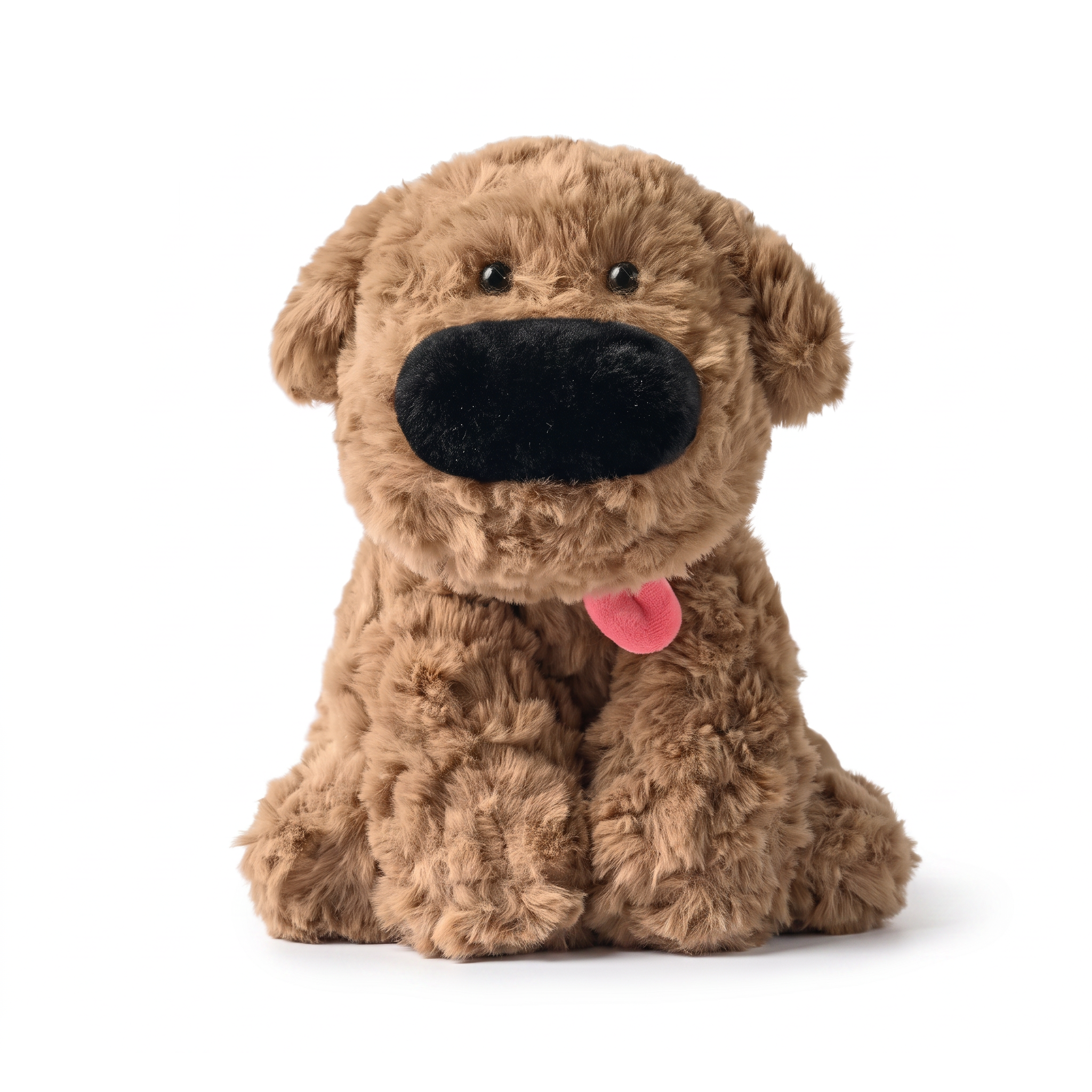 Dodee Dog plush stuffed animal toy, front view