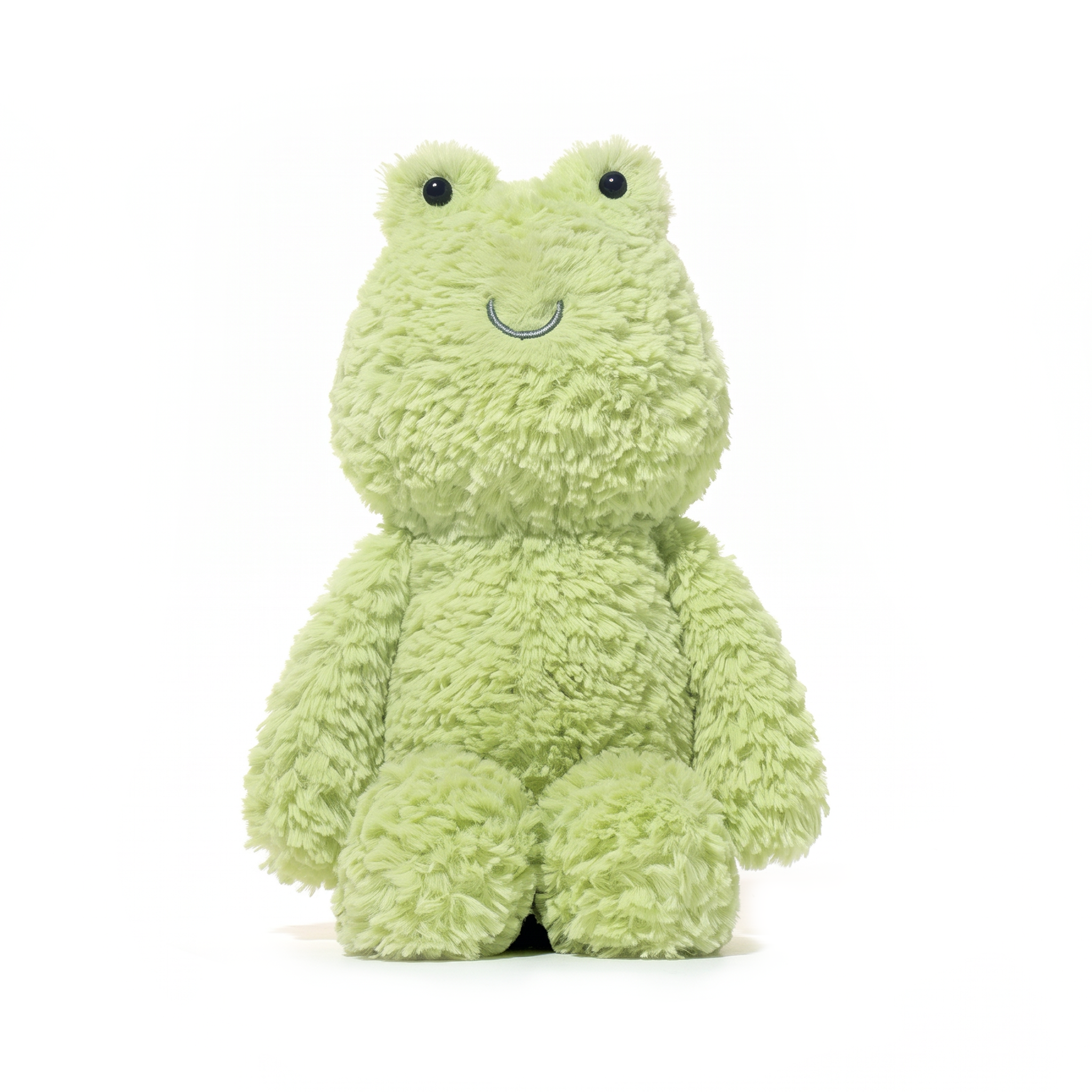 Freddie Frog plush stuffed animal toy, front view