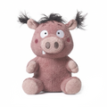Hoody Boar plush stuffed animal toy, front view