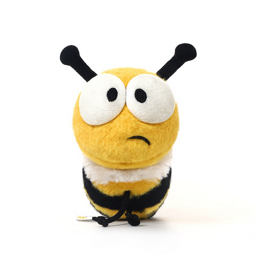 Fifi Bee plush stuffed animal toy, 5.9", PP cotton plush, front view