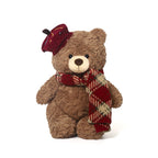 Waffle Bear with Scarf