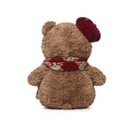 Waffle Bear with Scarf