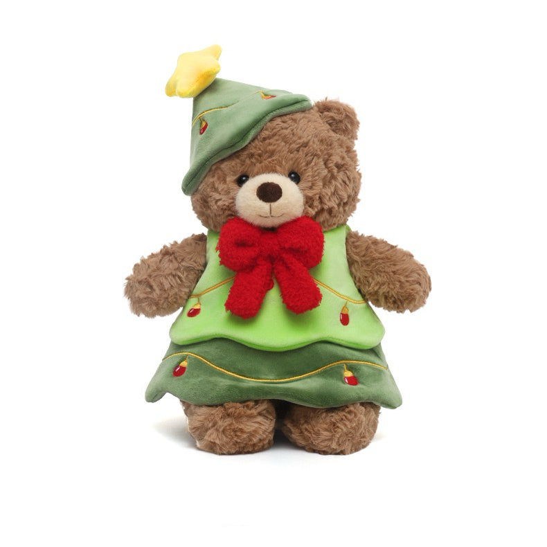 Chirstmas Tree Waffle Bear