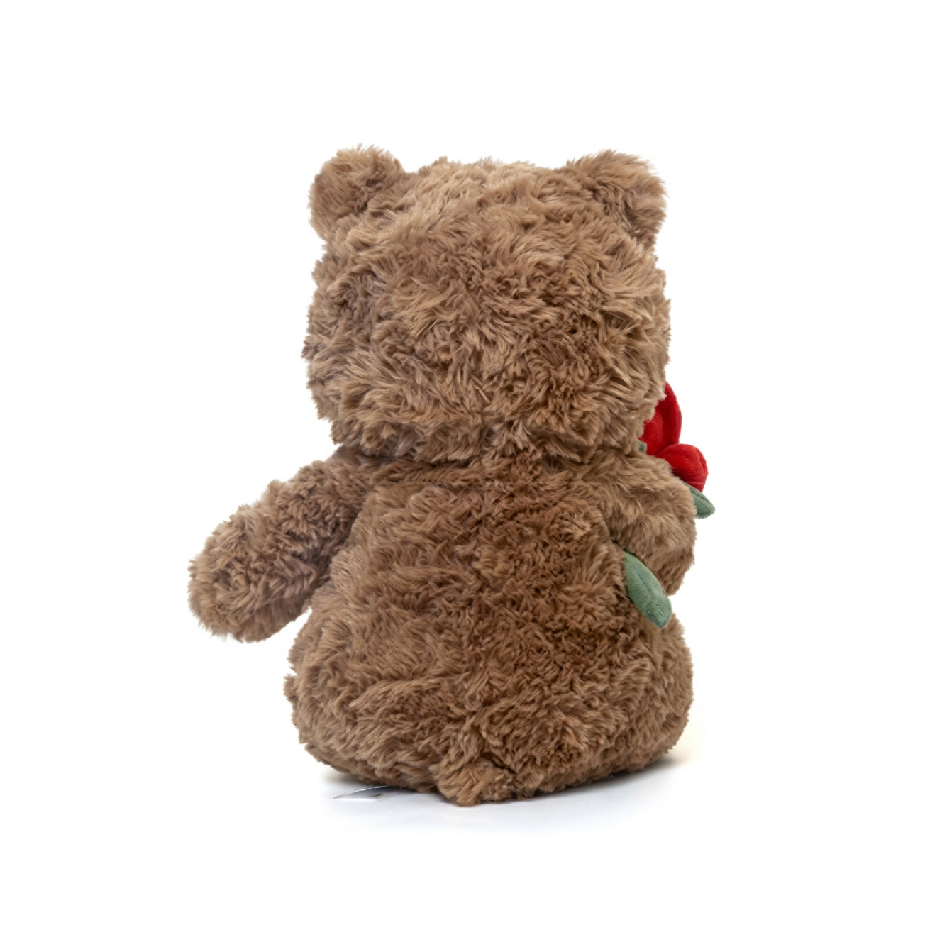 Waffle Bear with Rose