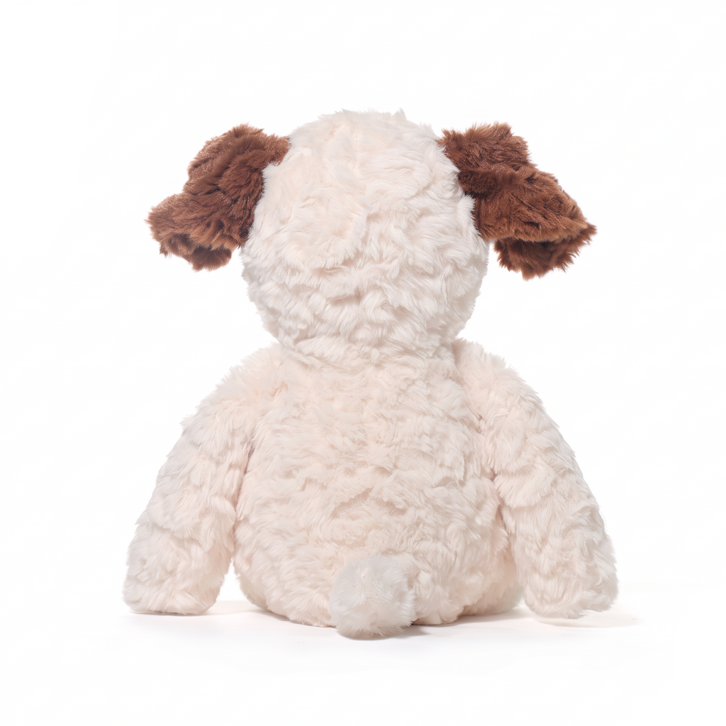 Jake Dog plush stuffed animal toy, back view