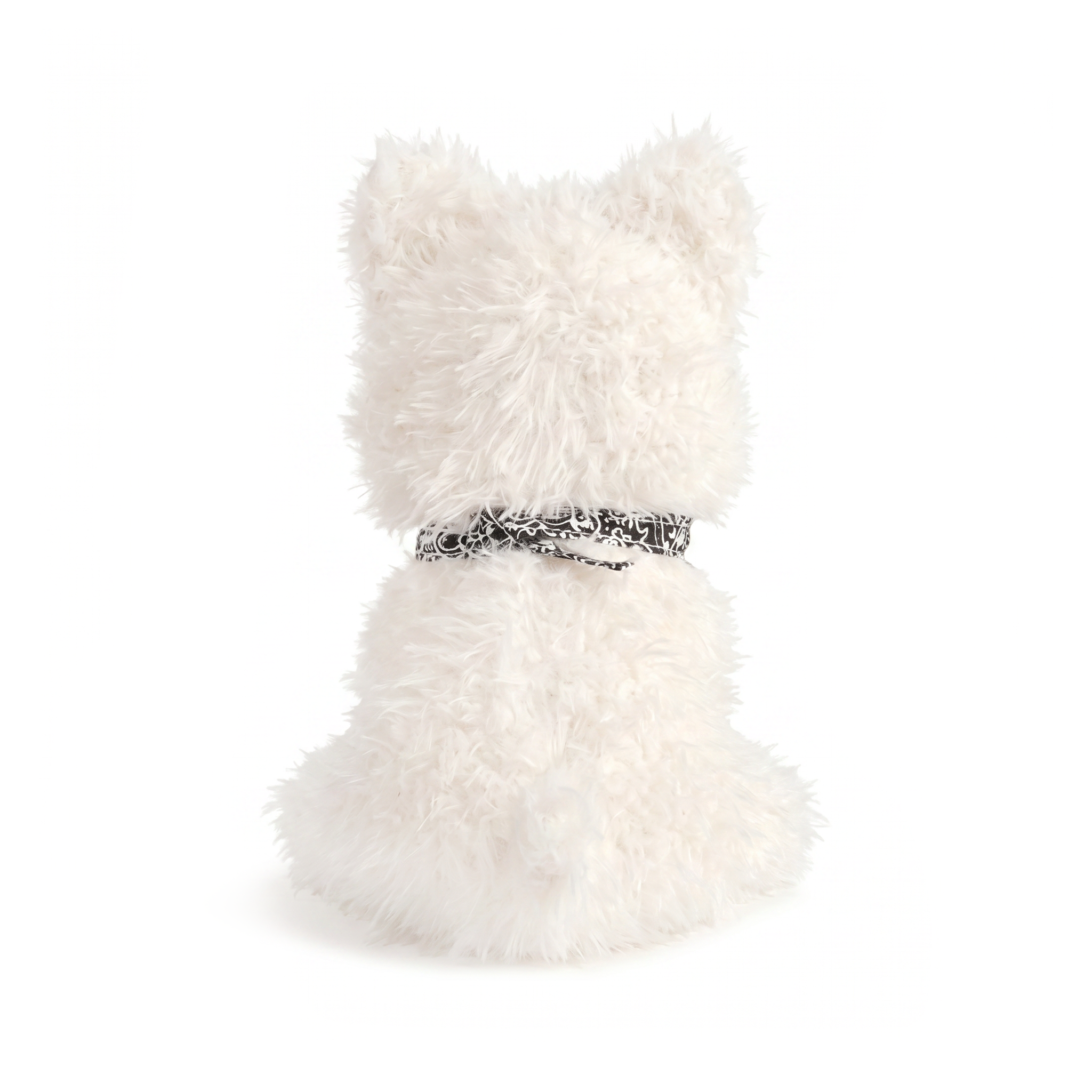 Jojo Dog plush stuffed animal toy, back view