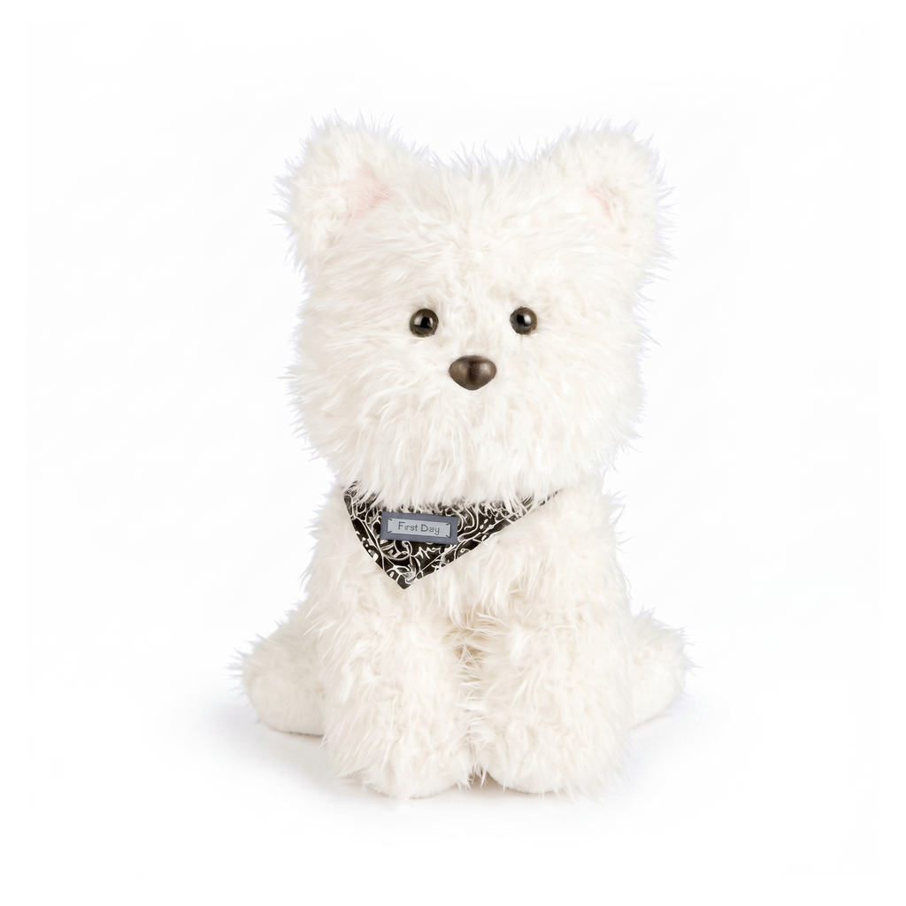 Jojo Dog plush stuffed animal toy, front view