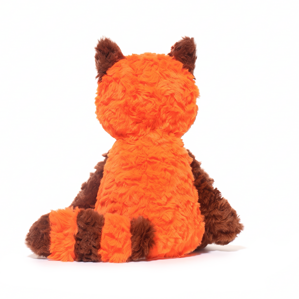 Kimi Red Panda plush stuffed animal toy, back view