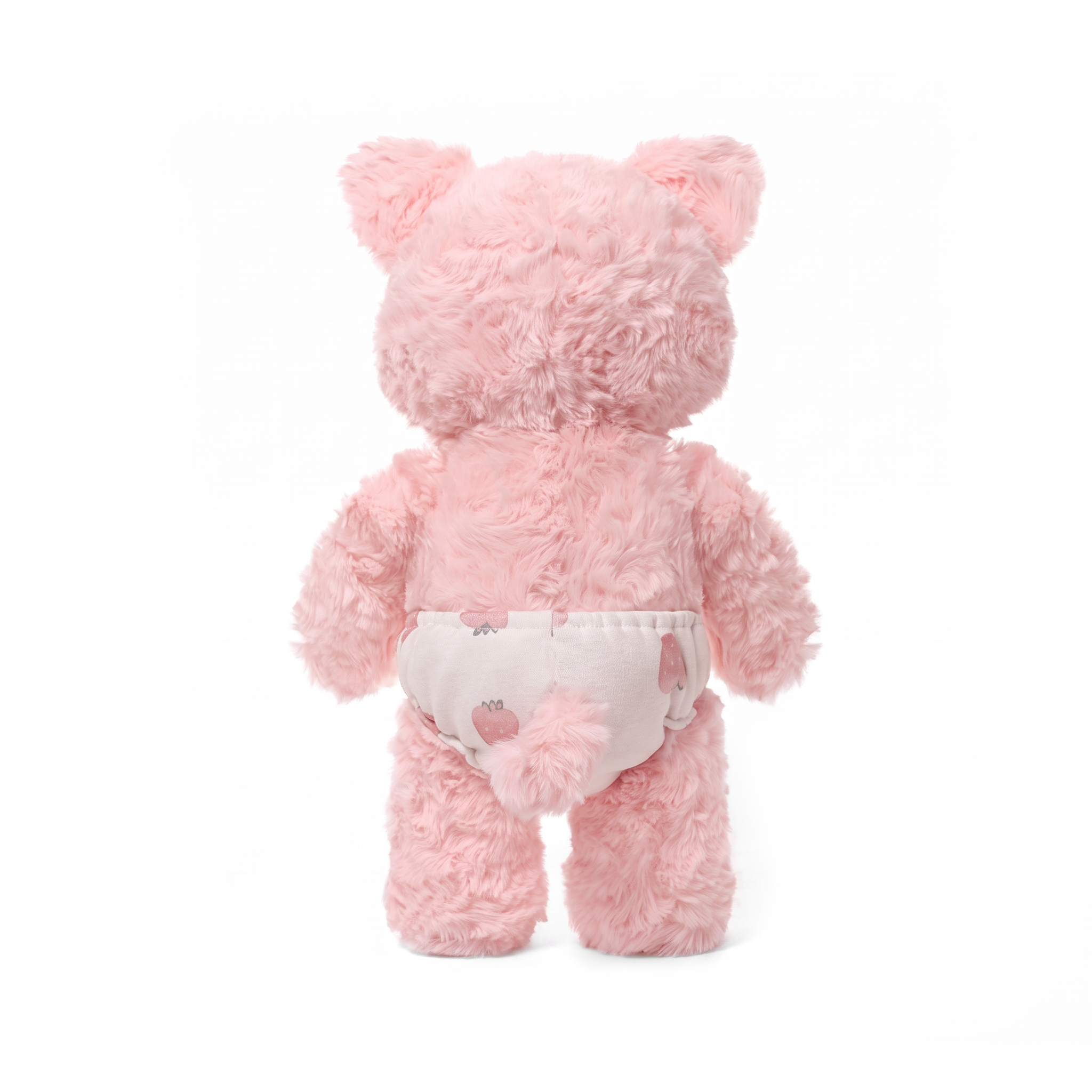 Loui Pig plush stuffed animal toy, back view