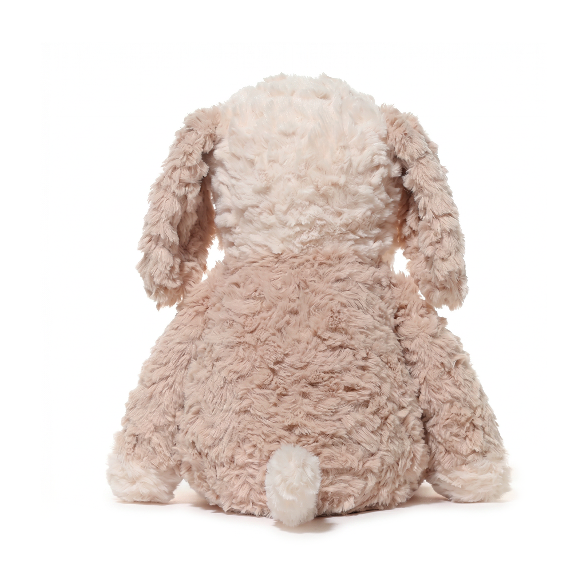 Marki Dog plush stuffed animal toy, back view