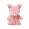 Megan Pig plush stuffed animal toy, front view