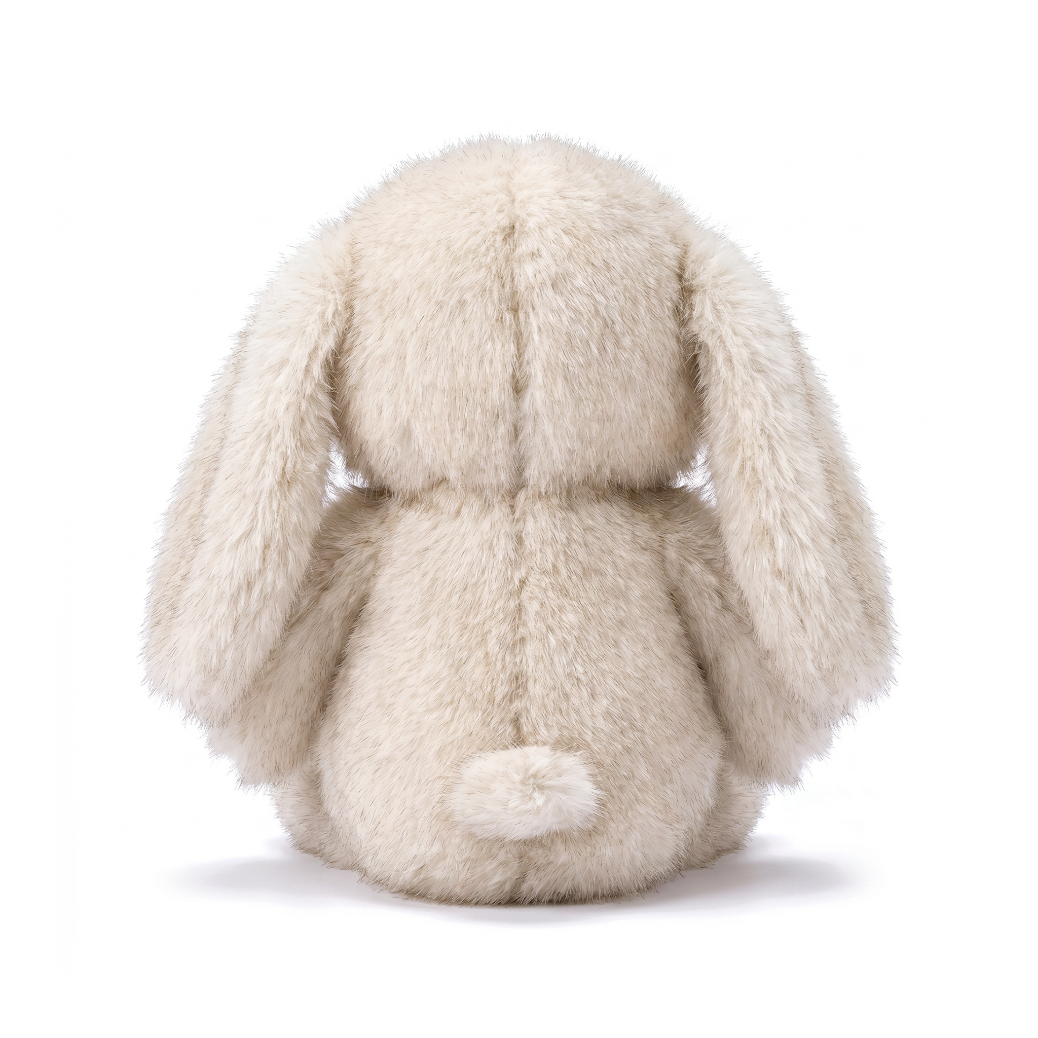 Miku Bunny plush stuffed animal toy, 16", premium polypropylene, back view