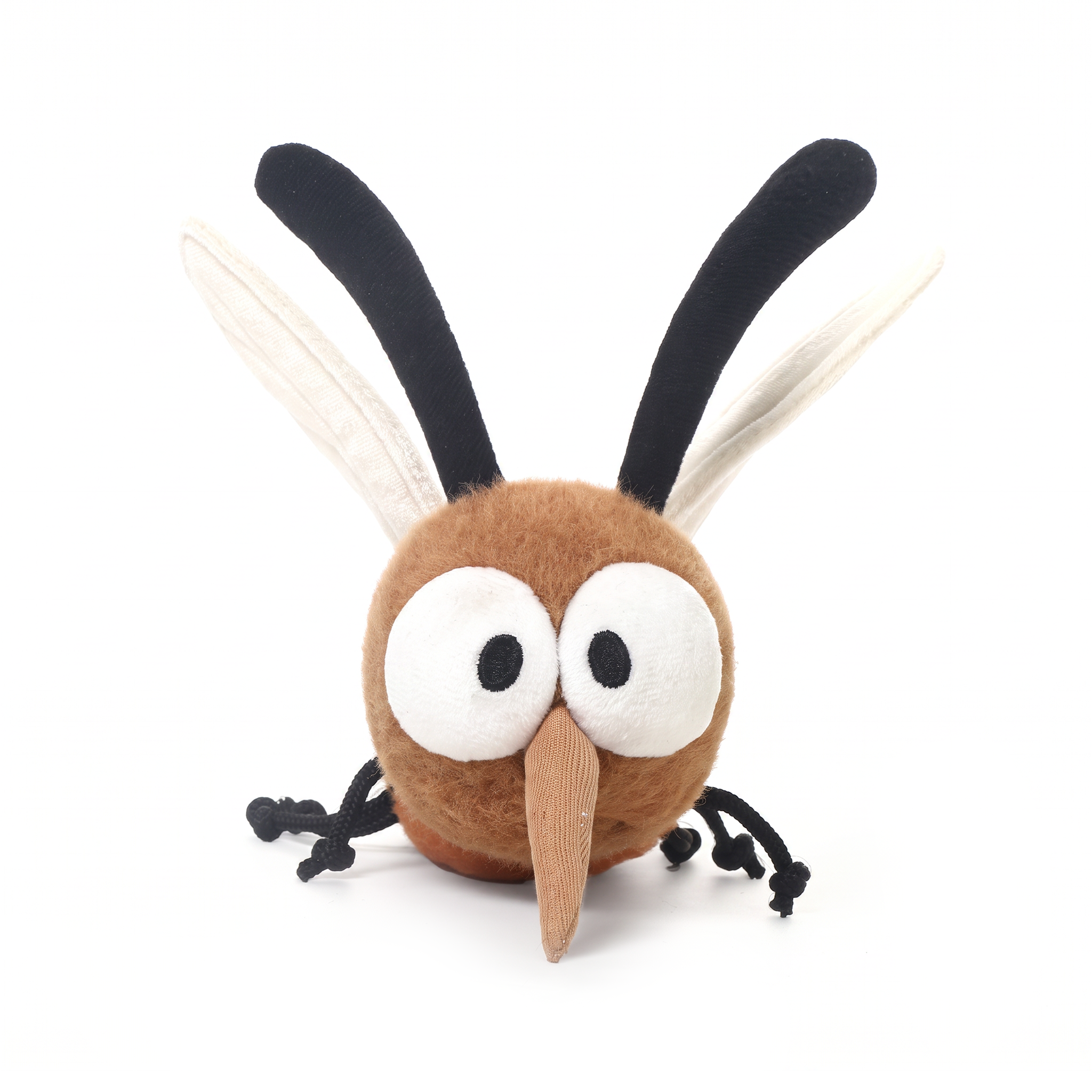 Mozzy Mosquito plush stuffed animal toy, front view