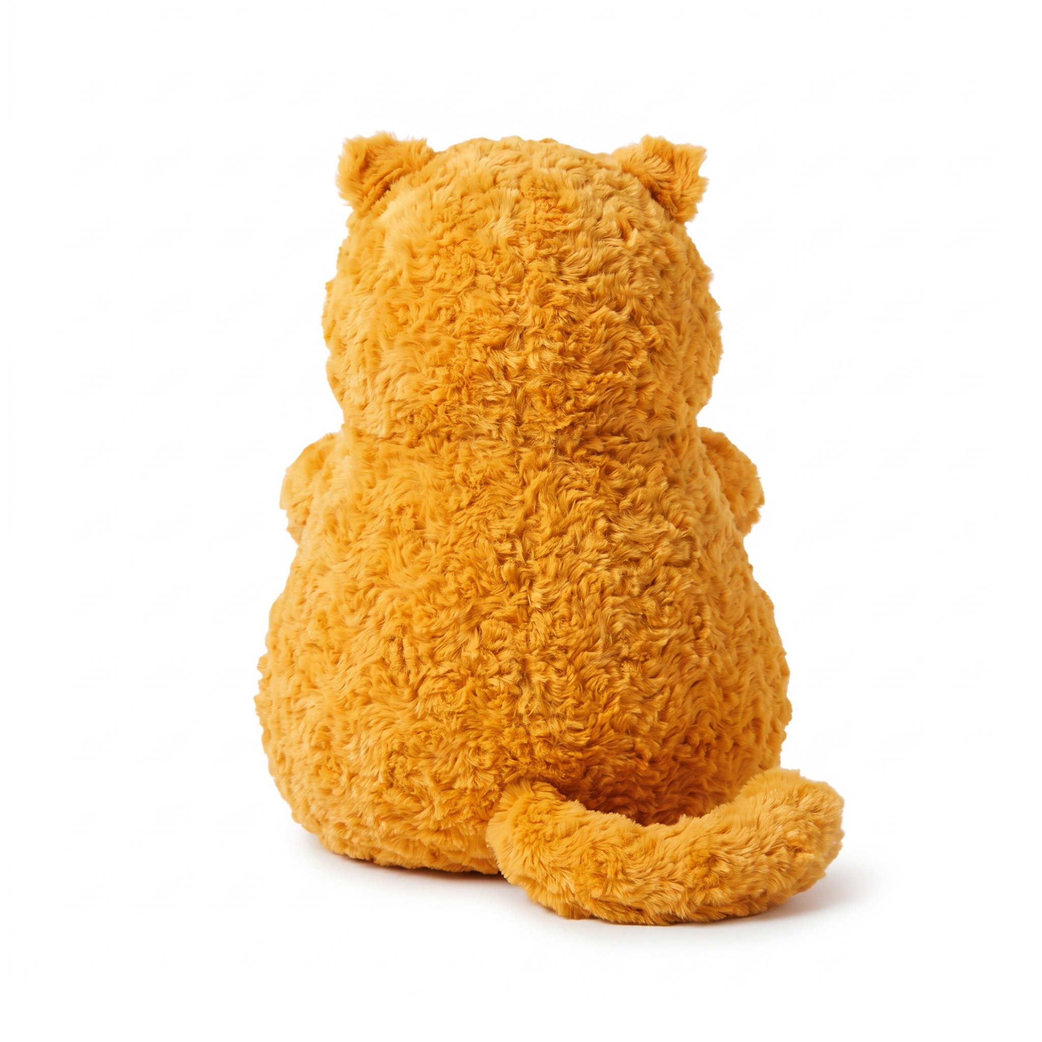 Newton Cat plush stuffed animal toy, 15.7", PP cotton plush, back view