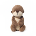 Obi Otter plush stuffed animal toy, front view