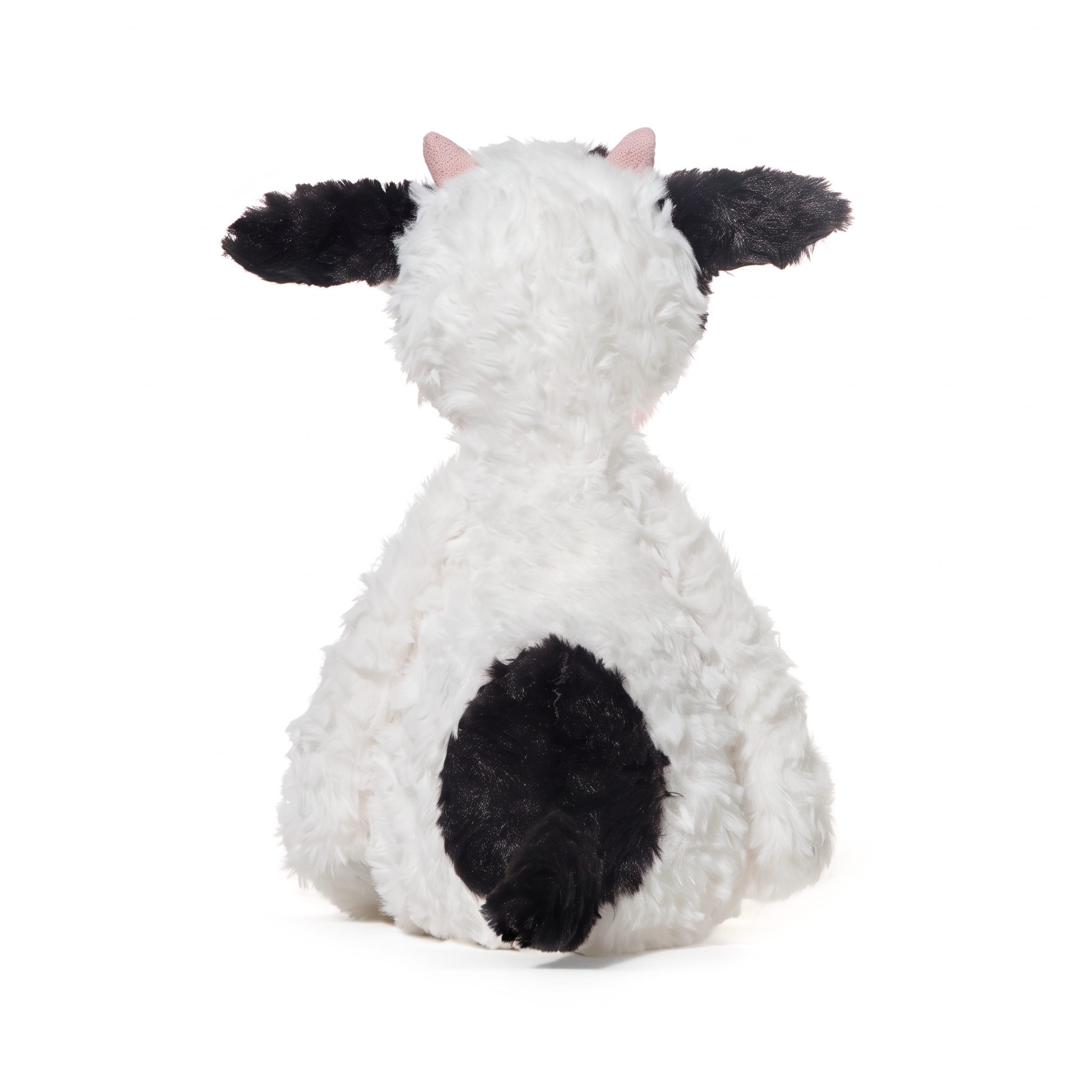 Papi Cow plush stuffed animal toy, back view