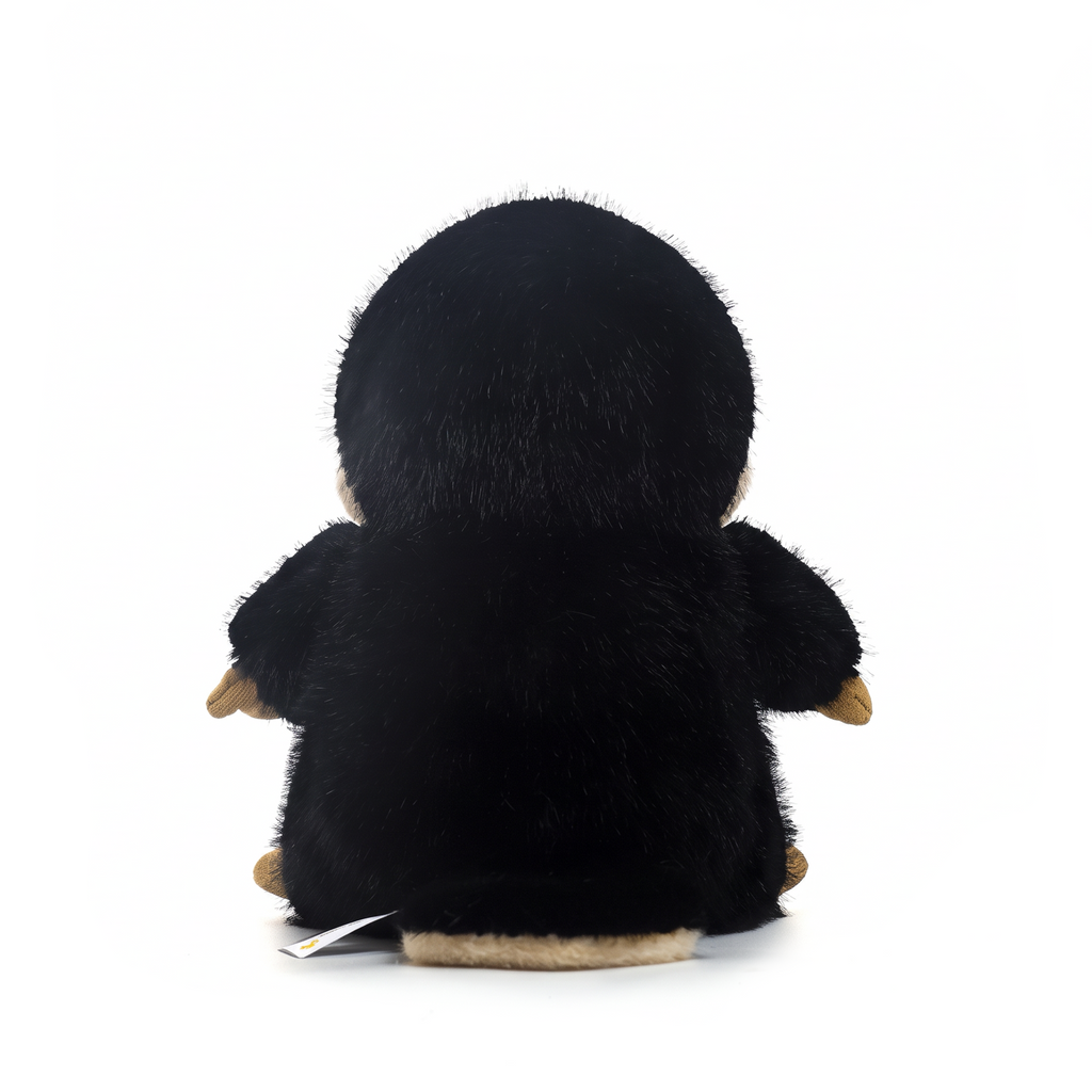 Peter Platypus plush stuffed animal toy, back view