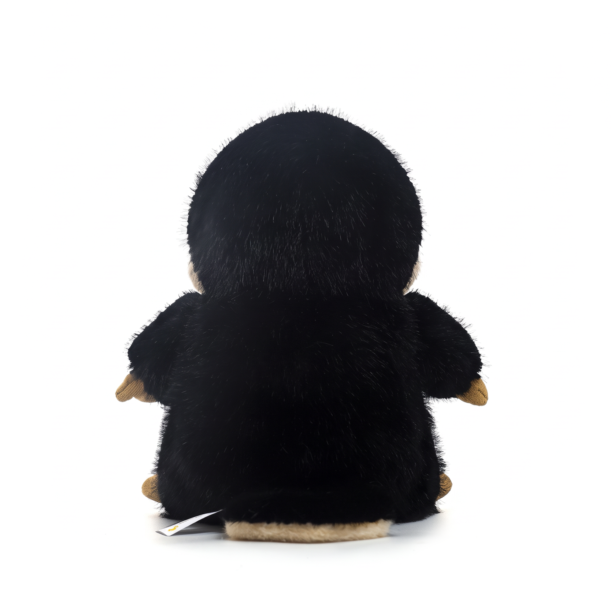 Peter Platypus plush stuffed animal toy, back view