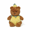 Pina Bear plush stuffed animal toy, 13.8", PP cotton plush, front view