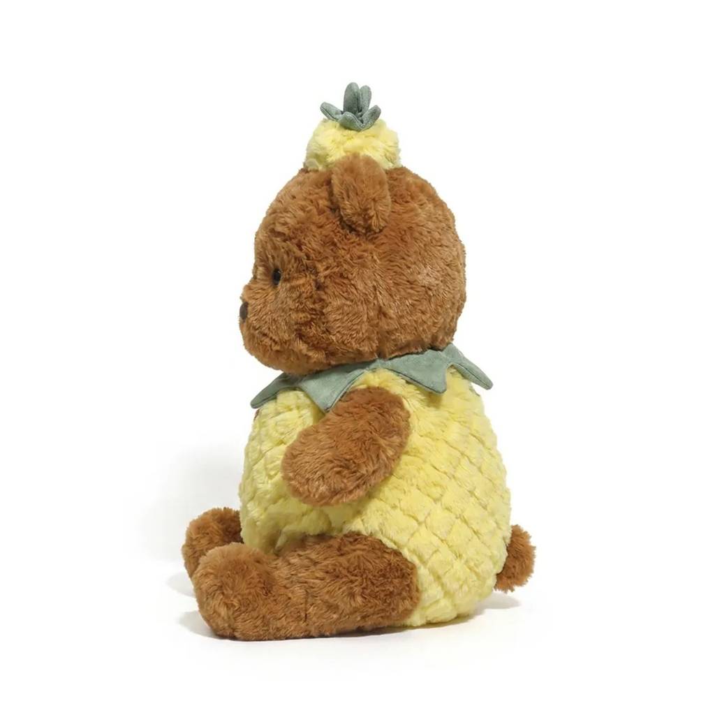 Pina Bear plush stuffed animal toy, 13.8", PP cotton plush, right side view