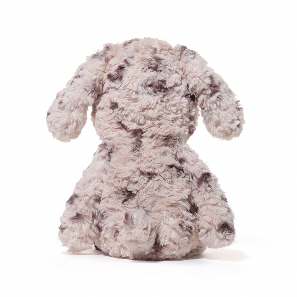 Reki Dog plush stuffed animal toy, back view