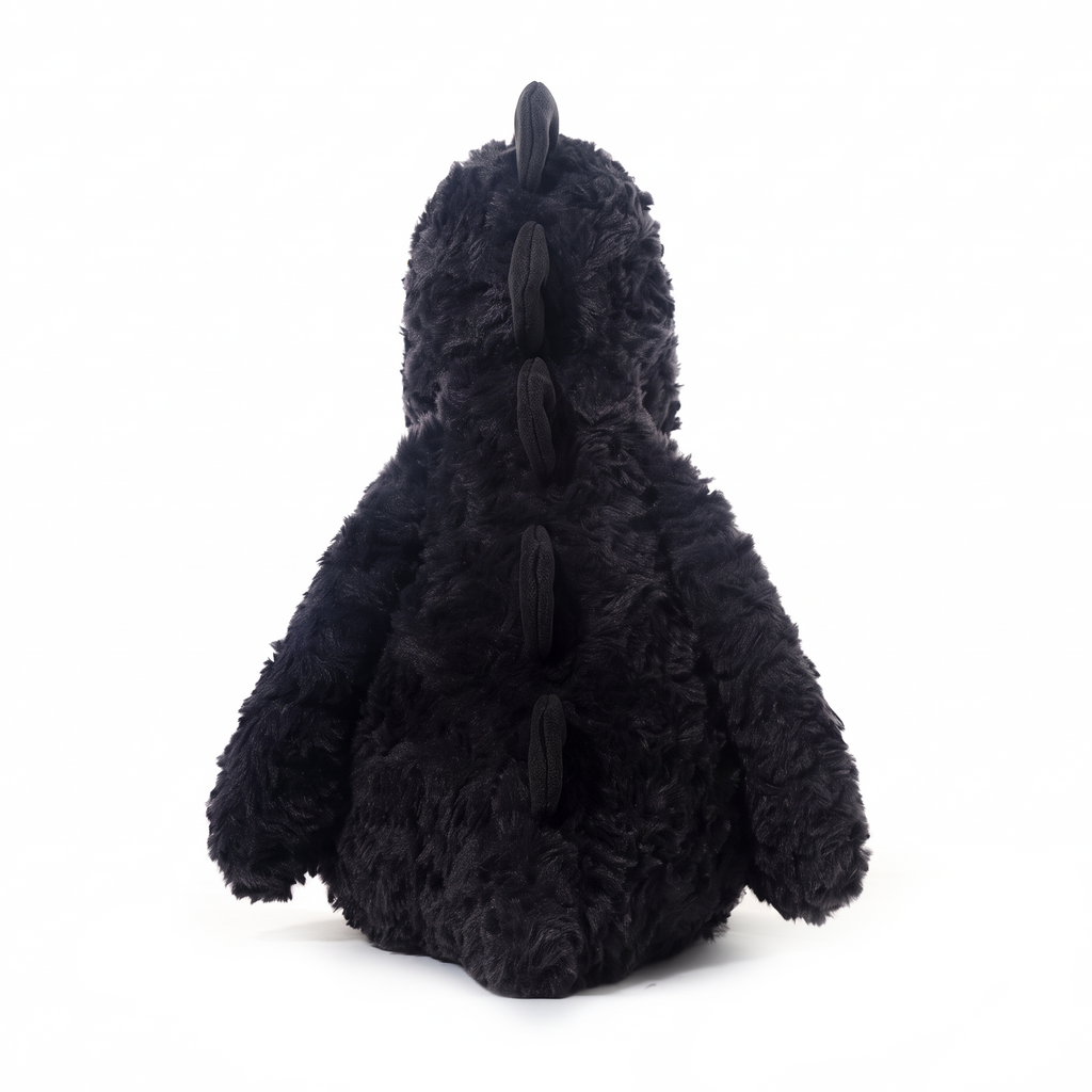 Ricky Dinosaur plush stuffed animal toy, back view