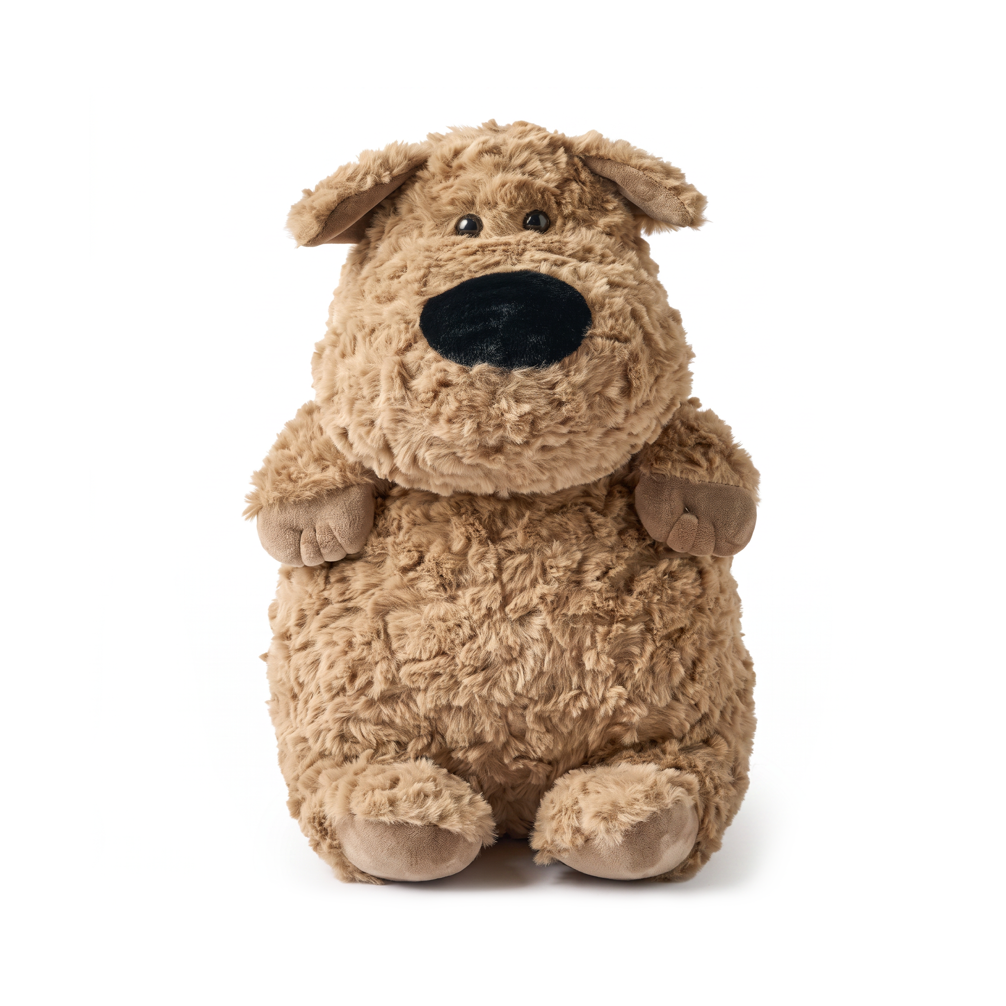 Tommy Dog plush stuffed animal toy, front view