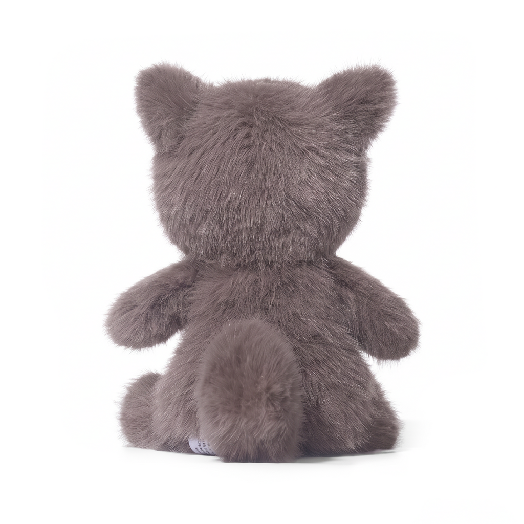 Willy Wolf plush stuffed animal toy, back view