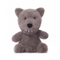 Willy Wolf plush stuffed animal toy, front view