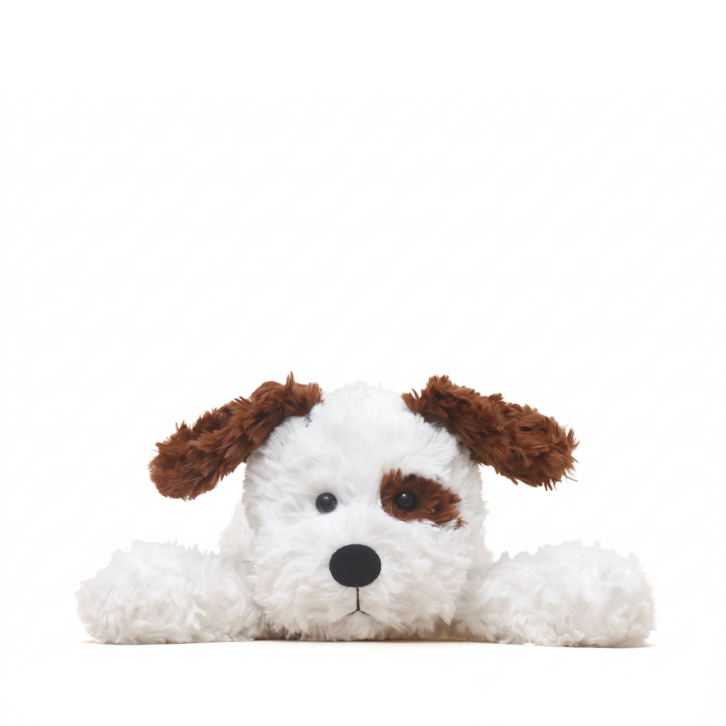 Yoki Dog plush stuffed animal toy, front view