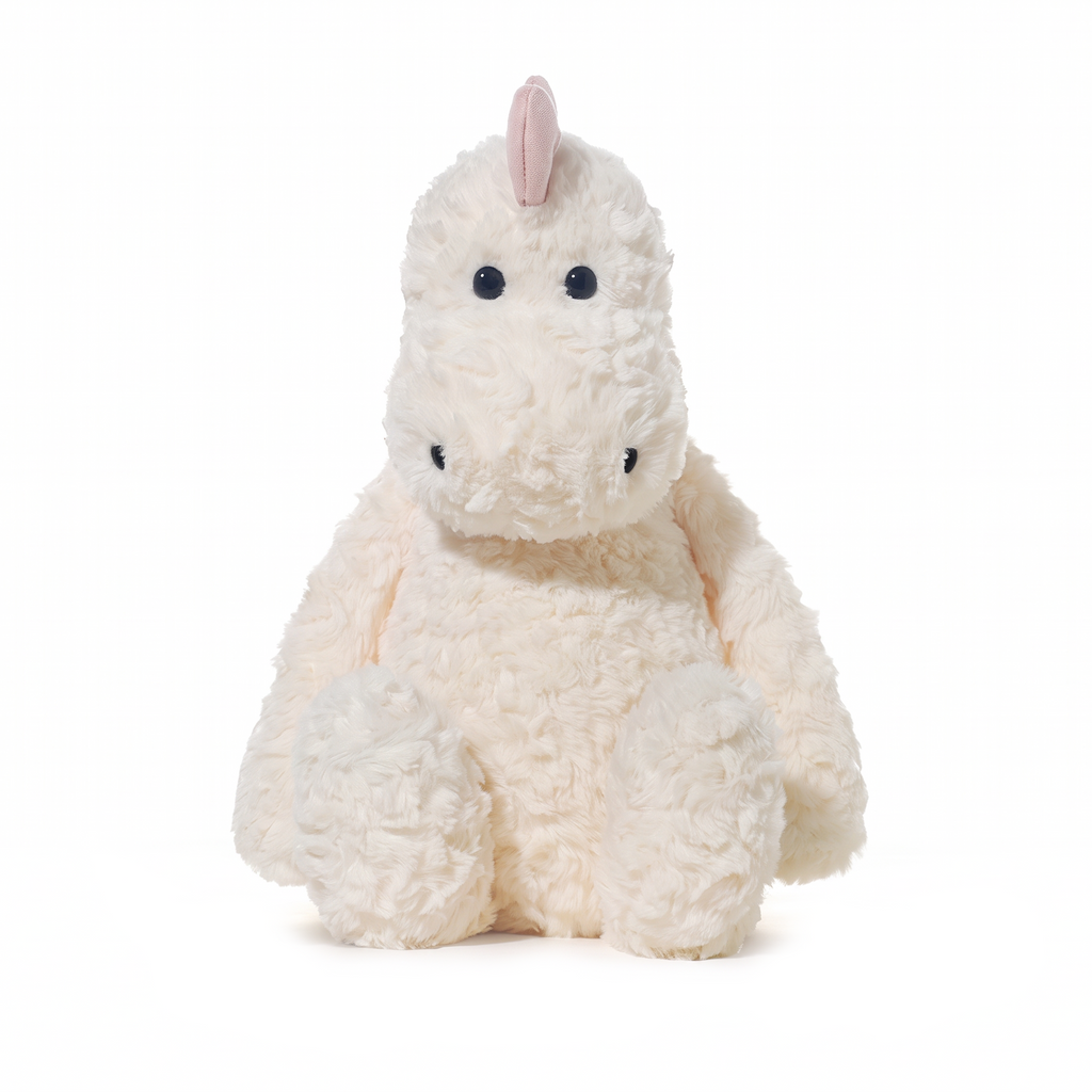 Zoe Dinosaur plush stuffed animal toy, front view