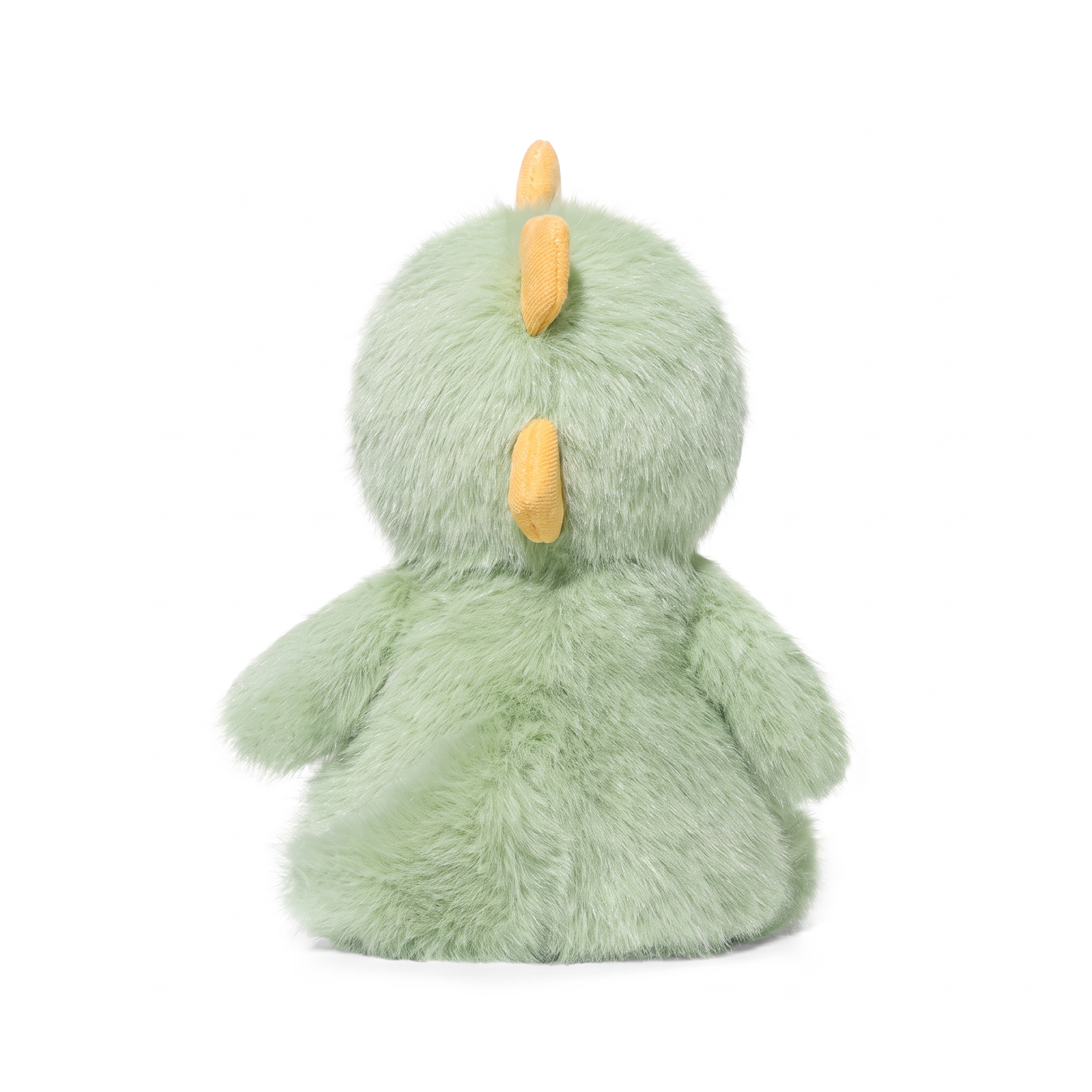 Baby Denny Dinosaur plush stuffed animal toy, back view