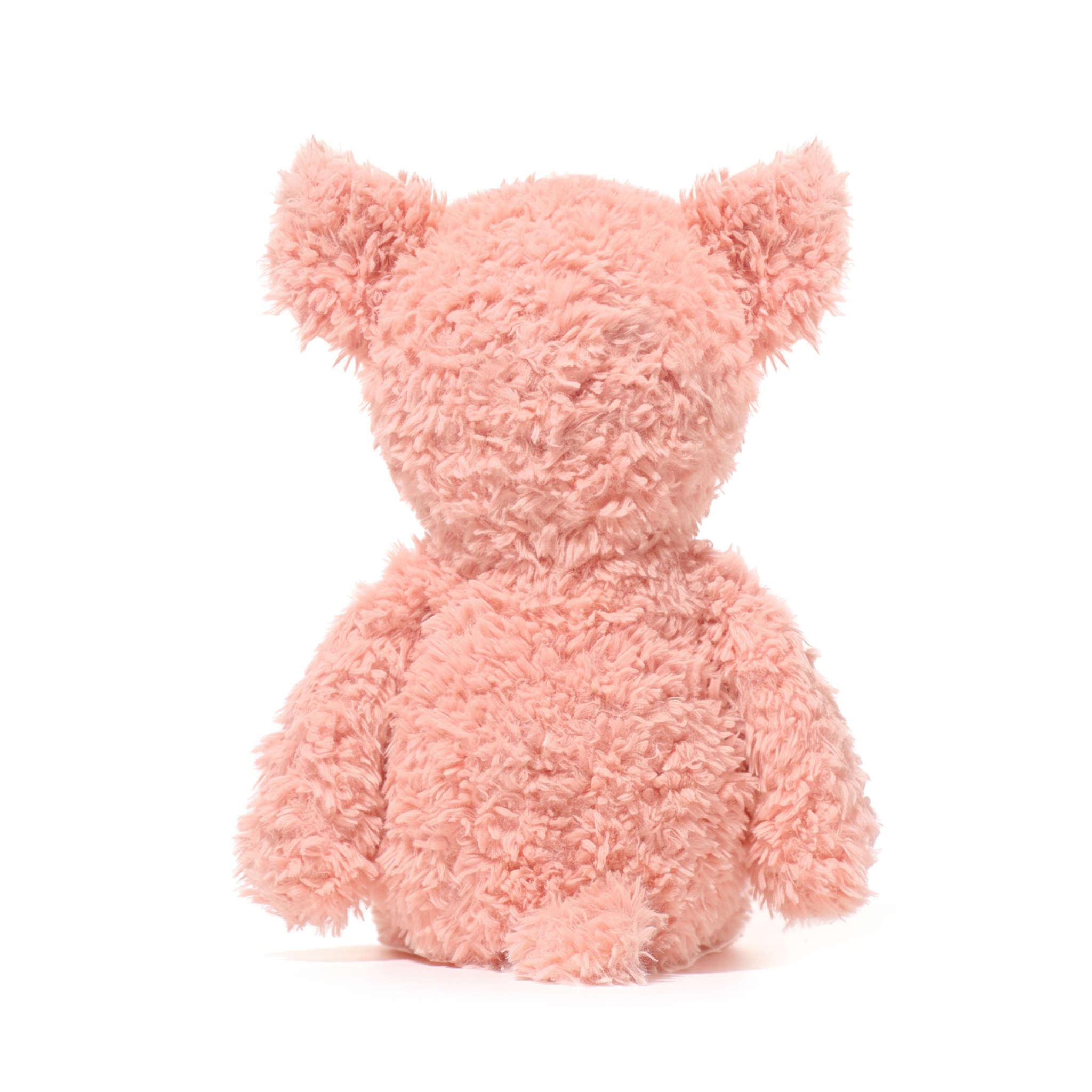 Benny Pig plush stuffed animal toy, back view