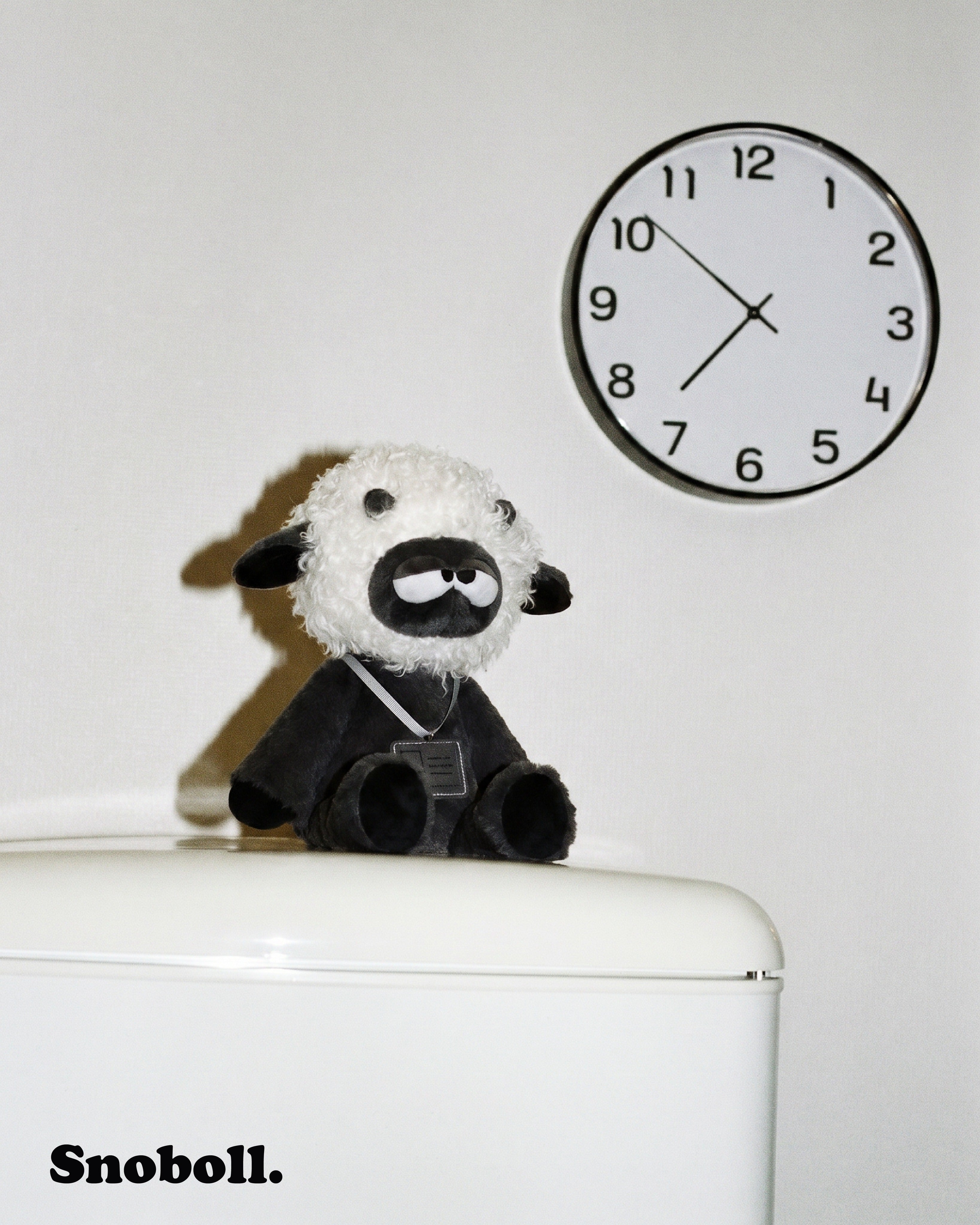 Snoboll plush toy, lifestyle photo