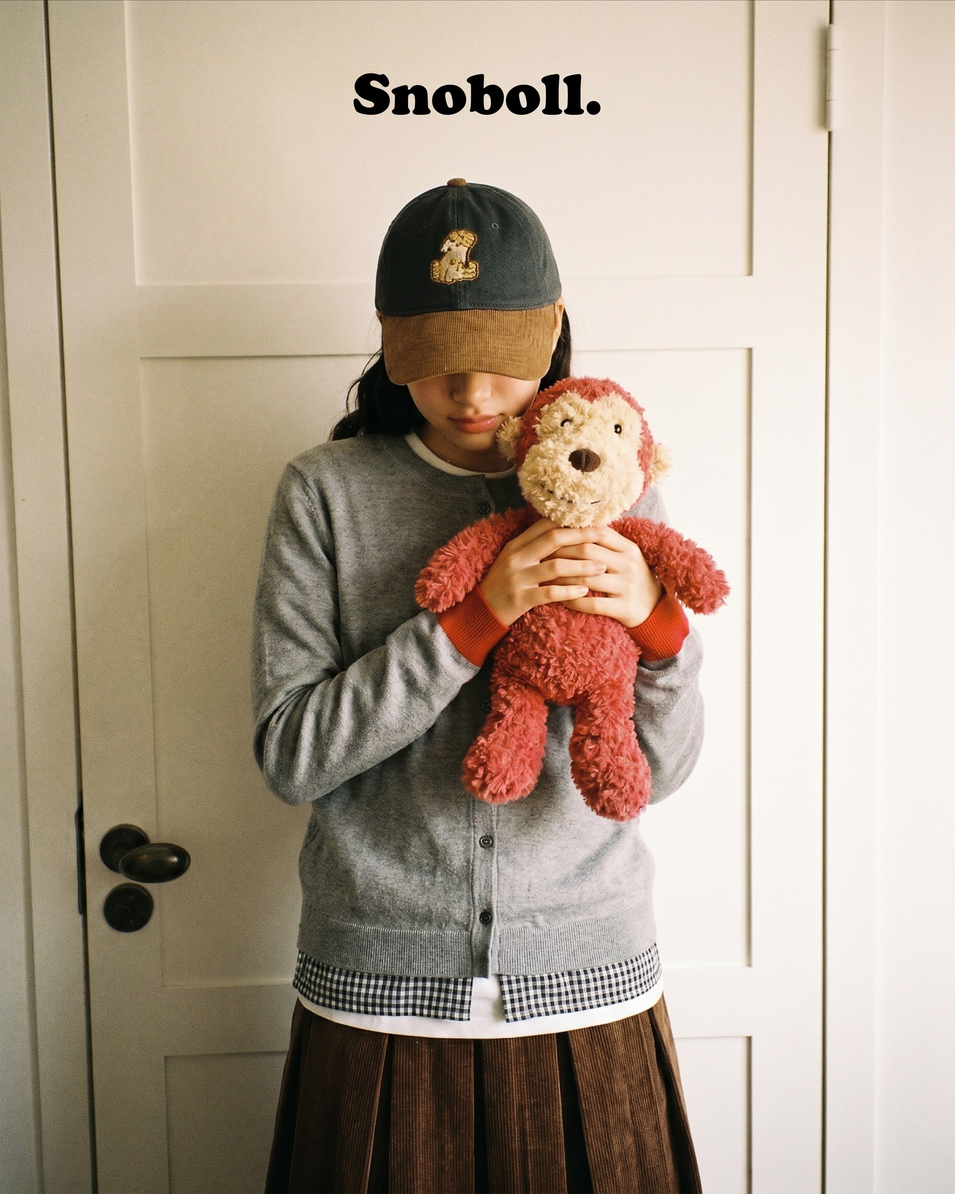 Snoboll plush toy, lifestyle photo
